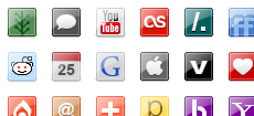 Classy Social Media Icons