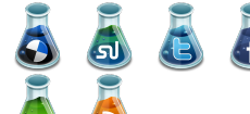 Social Media Beakers